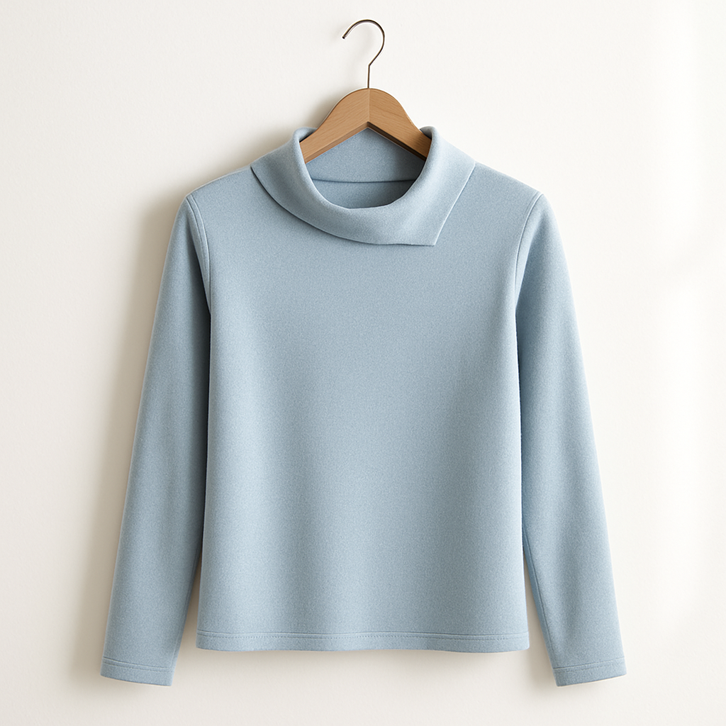 Terzi Collared Sweater Top