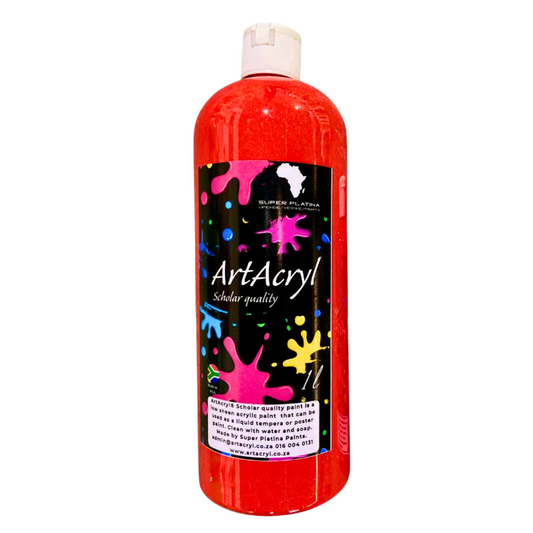 ArtAcryl Poster Paint: Red