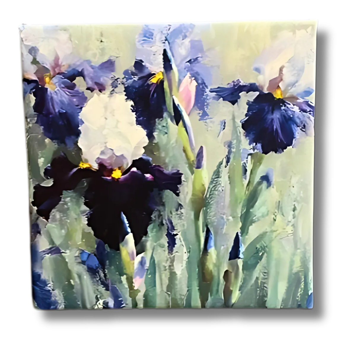 Iris Canvas Print – Purple