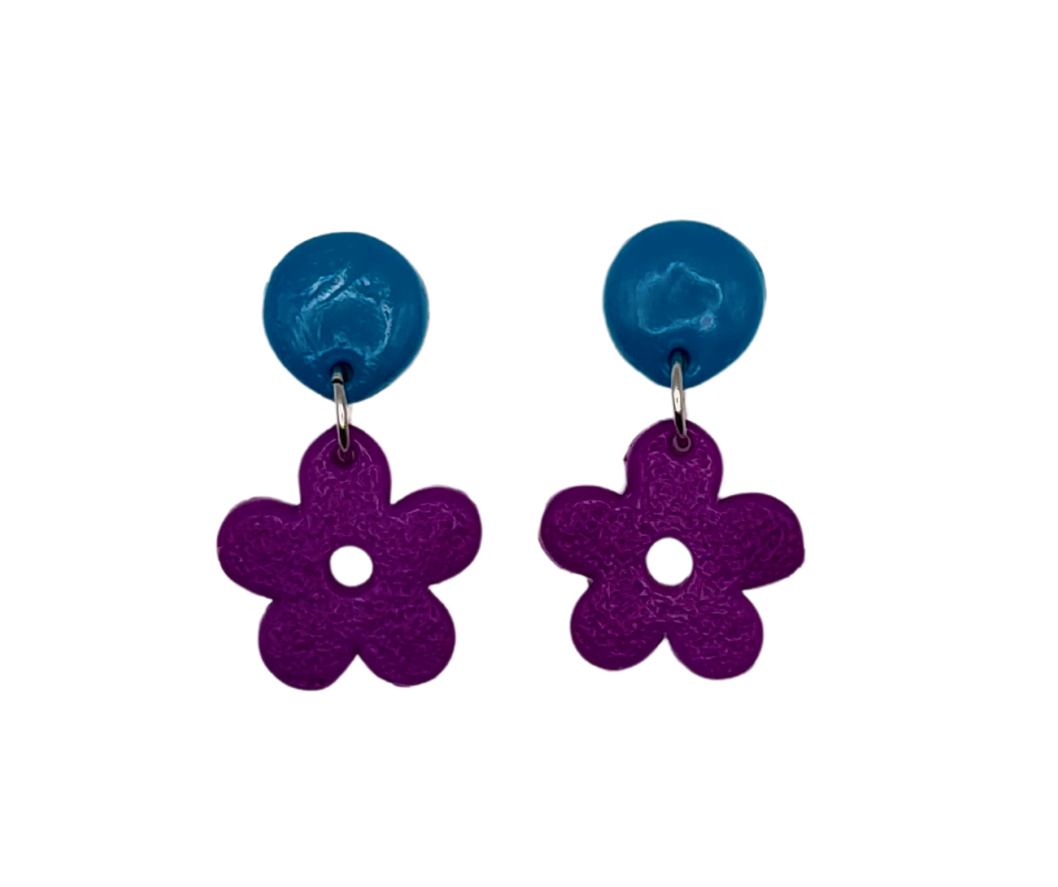 Retro Flower Drops