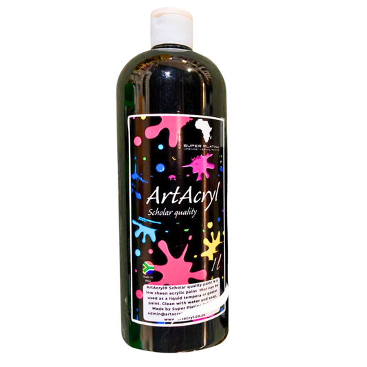 ArtAcryl Poster Paint: Black