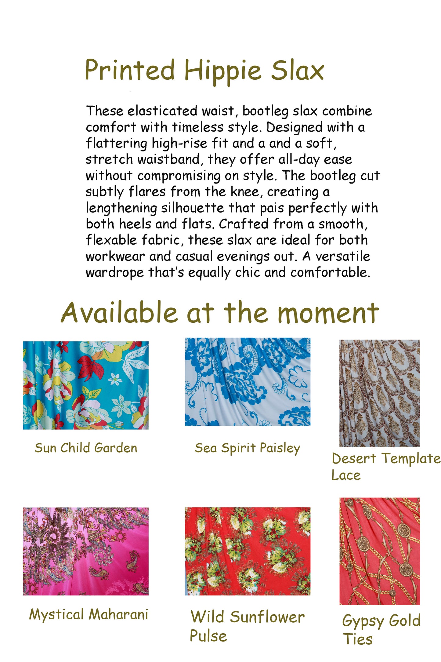 Hippy Slax (printed)