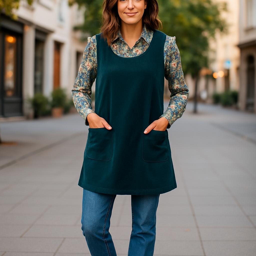 Terzi Corduroy Pinafore