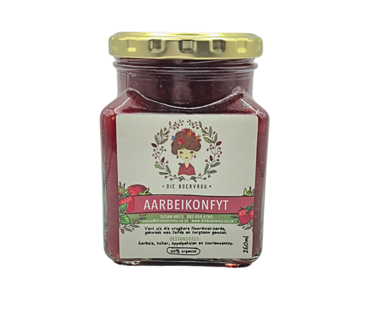 Tuisgemaakte Boervrou-konfyt