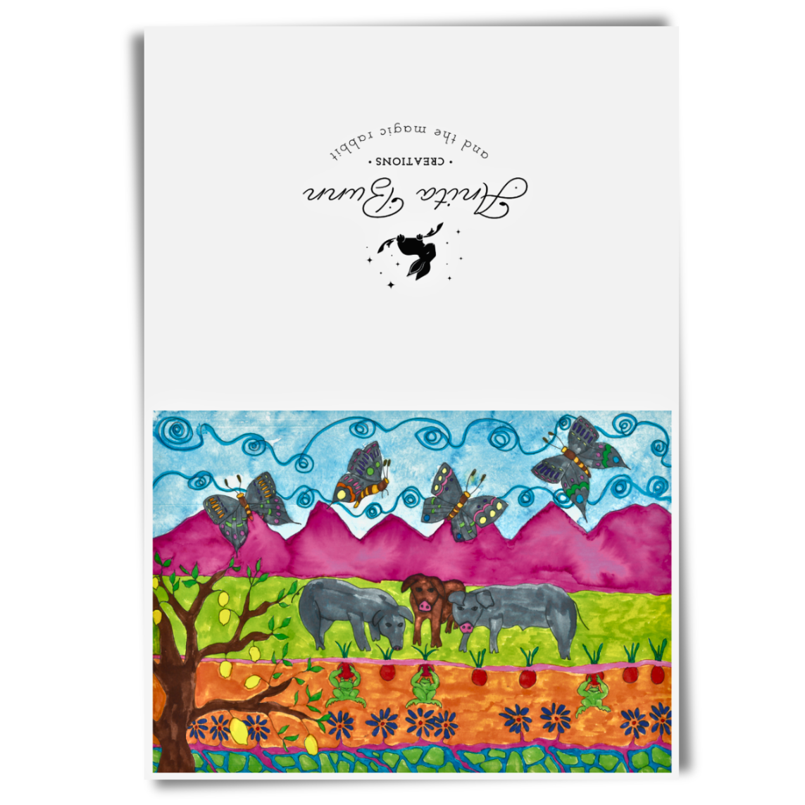 Three Pigs Card