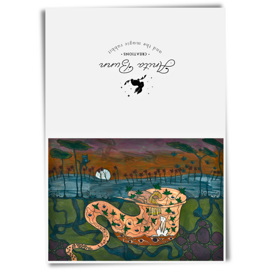 Alice in Wonderland Card