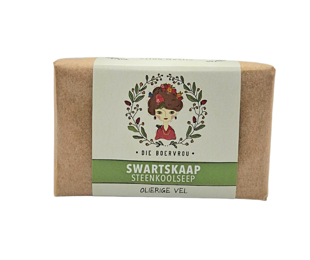 Swartskaap Gesigseep - Geaktiveerde Houtskool