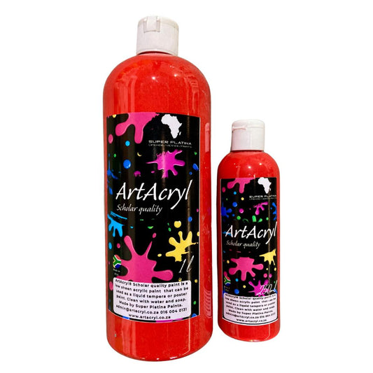 ArtAcryl Poster Paint: Red