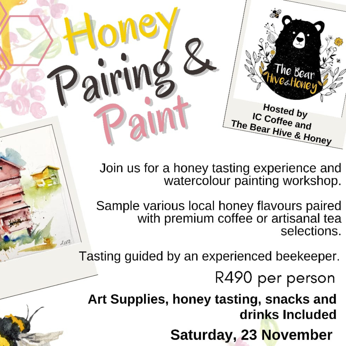 Honey Pairing & Paint Workshop