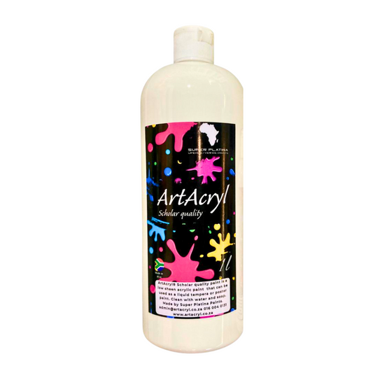 ArtAcryl Poster Paint: White