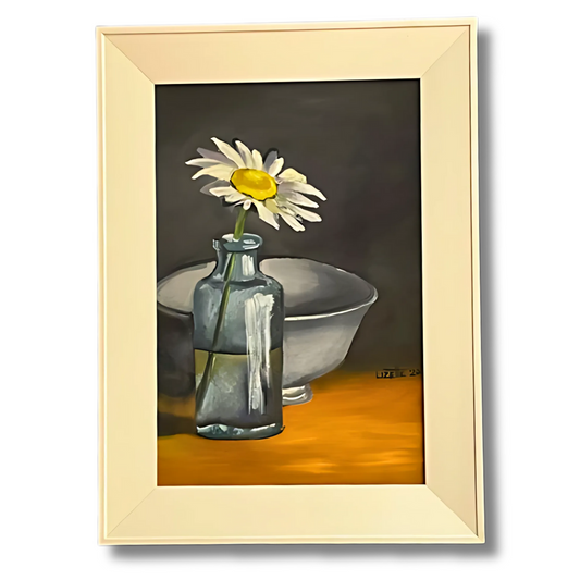 Flower in a bottle