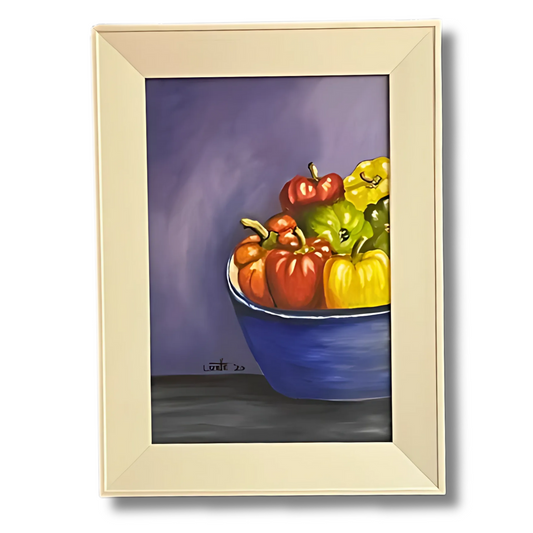 Peppers in a bowl