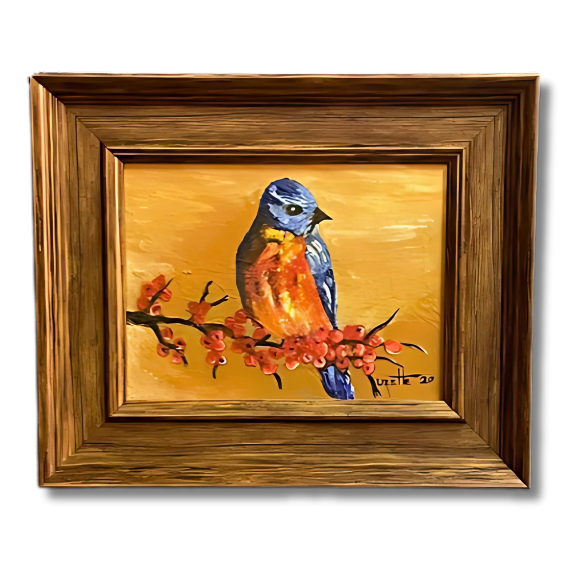 Bluebird on branch
