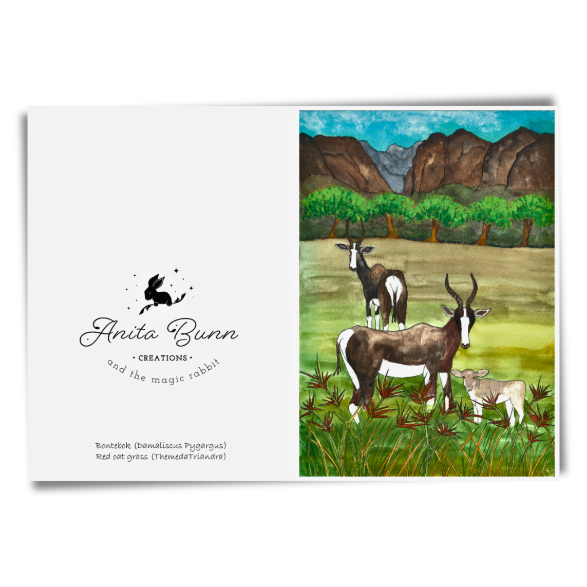Bontebok Card