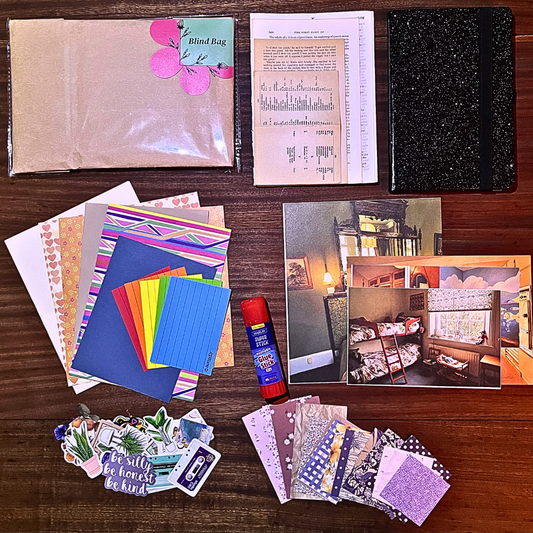 Black Sparkle Journaling Kit