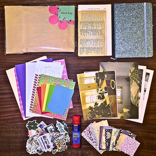 Blue Sparkle Journaling Kit