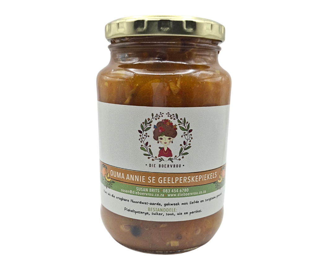 Ouma Annie se Geelperskepiekels