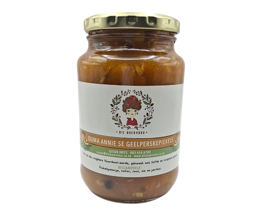 Ouma Annie se Geelperskepiekels