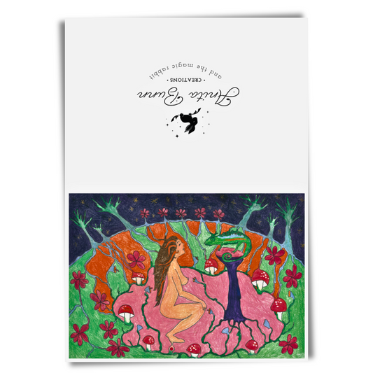 Eve & The Chameleon Card