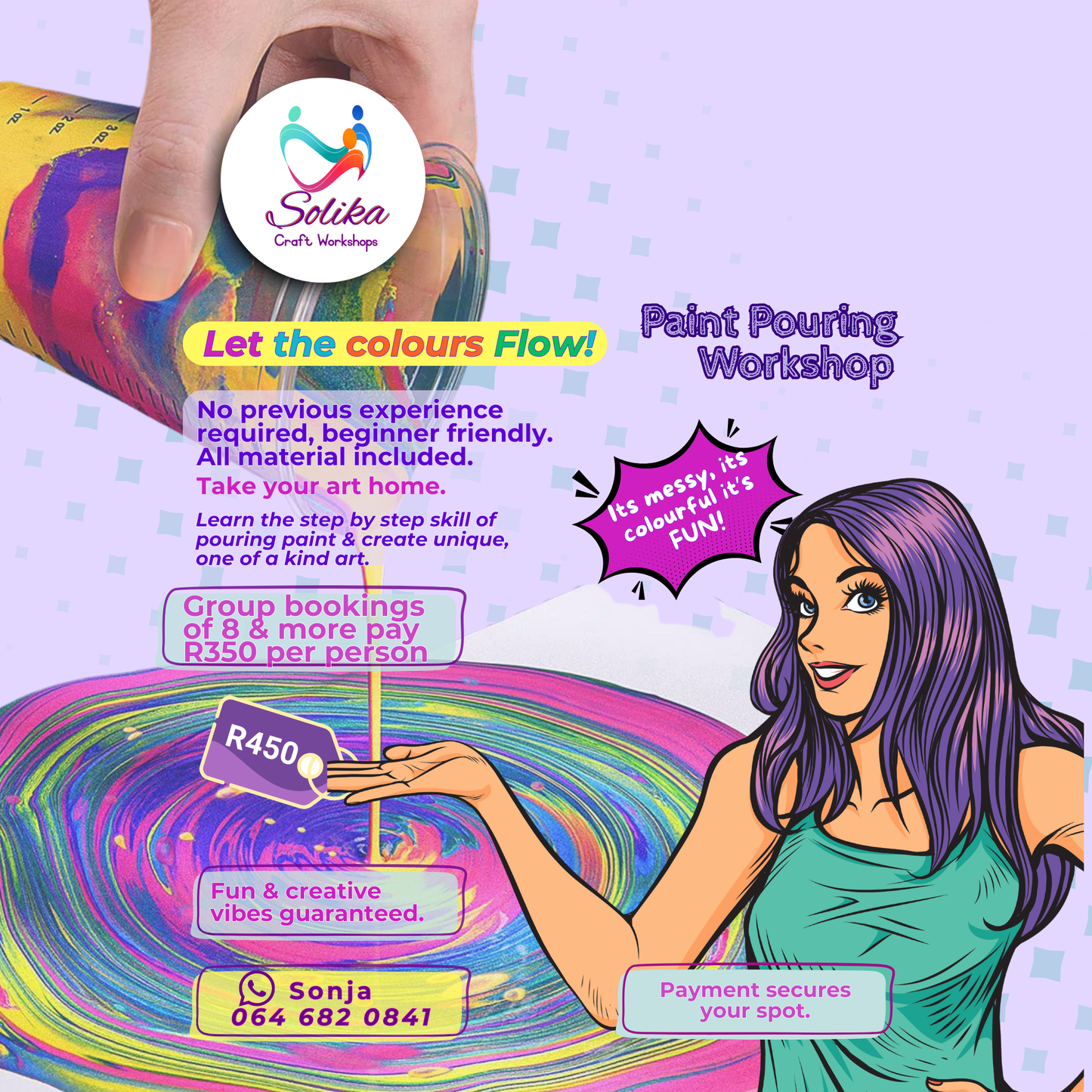 Paint Pouring Workshop