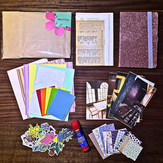 Pink Sparkle Journaling Kit