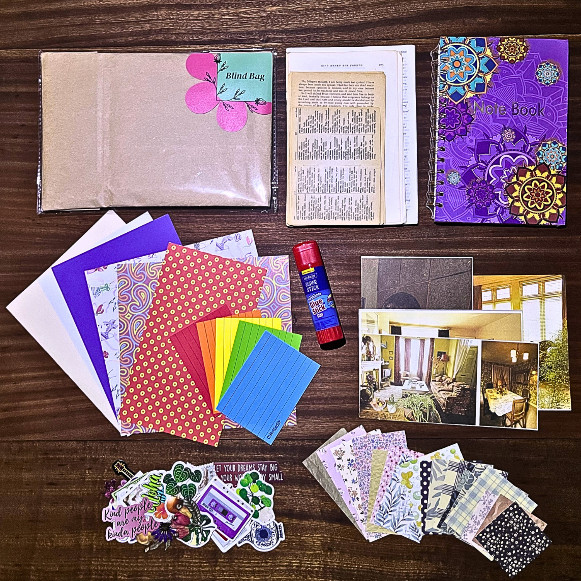 Purple Mandala Journaling Kit