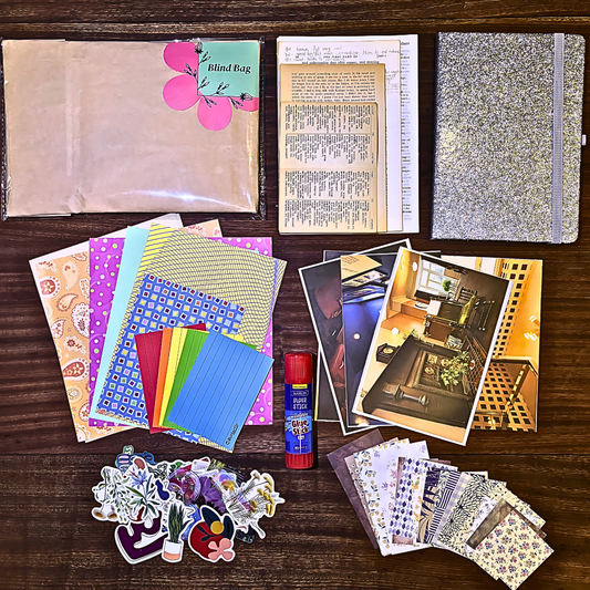 Silver Sparkle Journaling Kit