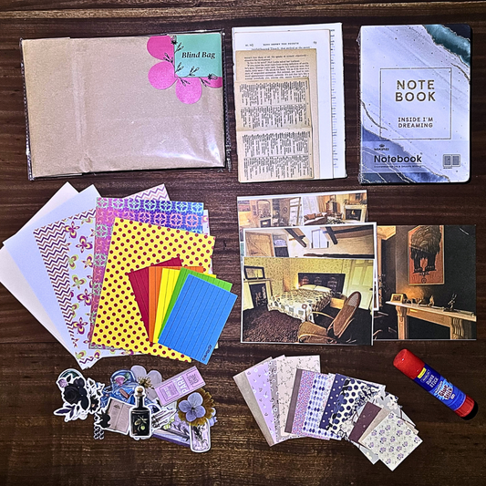 White Geode Journaling Kit