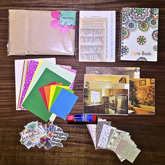 White Mandala Journaling Kit
