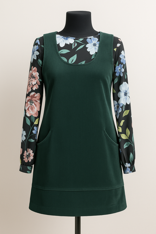 Terzi Corduroy Pinafore